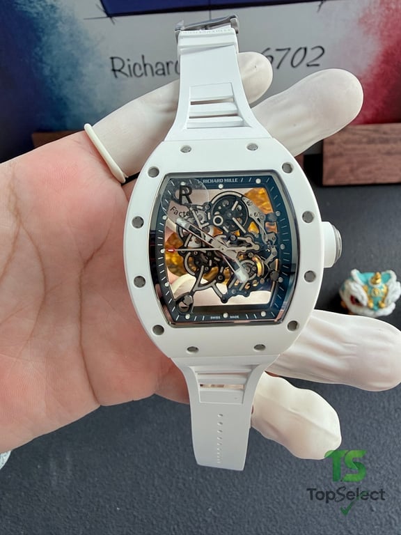 Richard Mille RM-055 White Ceramic - 2