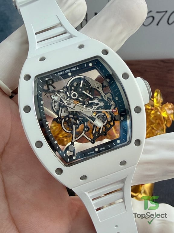 Richard Mille RM-055 White Ceramic - 11