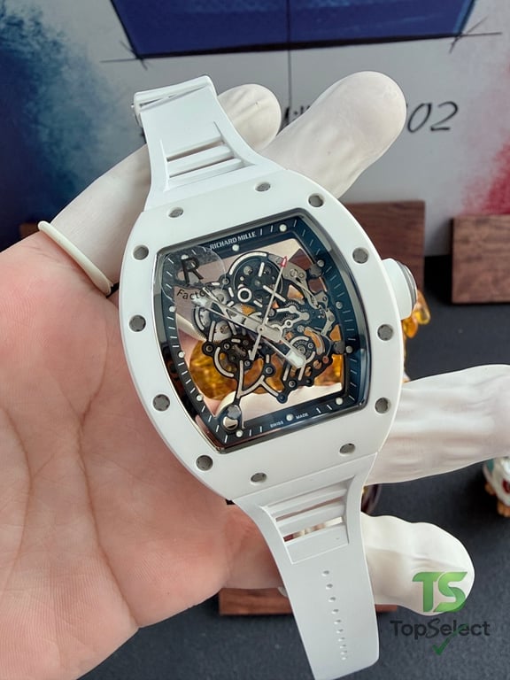 Richard Mille RM-055 White Ceramic - 13