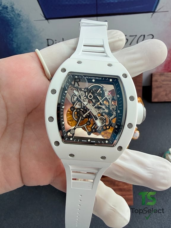 Richard Mille RM-055 White Ceramic - 14