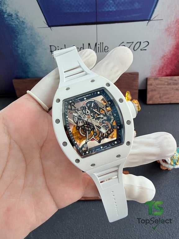 Richard Mille RM-055 White Ceramic - 17