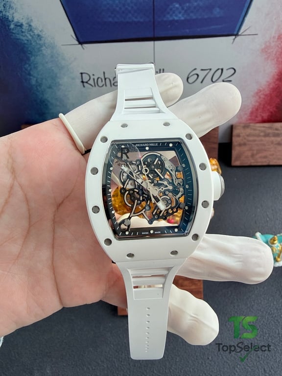 Richard Mille RM-055 White Ceramic - 18