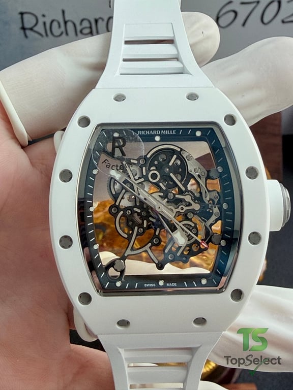 Richard Mille RM-055 White Ceramic - 19