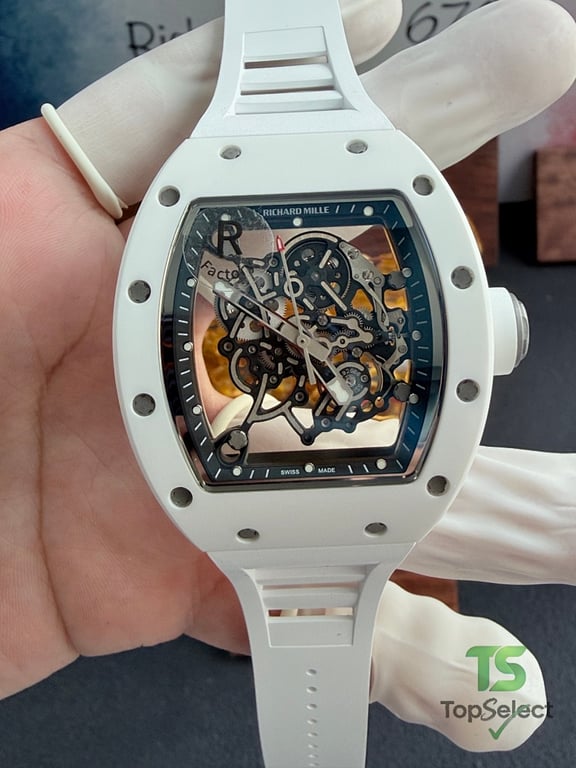 Richard Mille RM-055 White Ceramic - 26