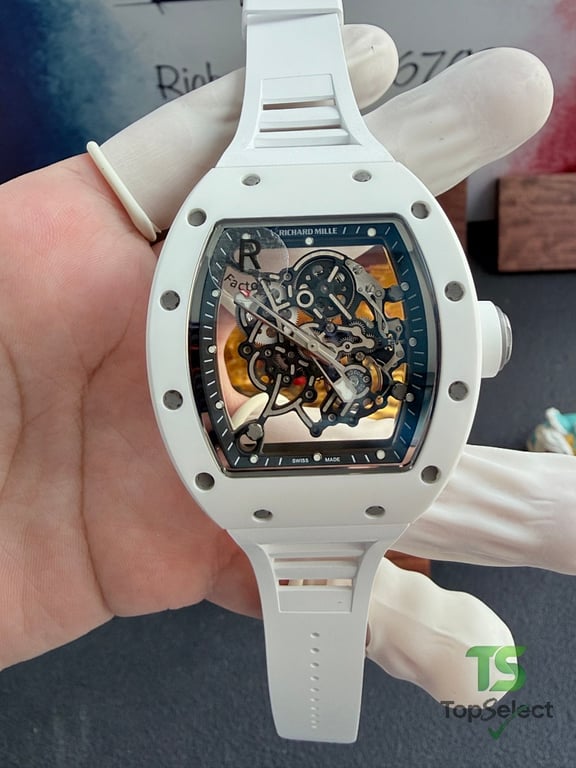 Richard Mille RM-055 White Ceramic - 29