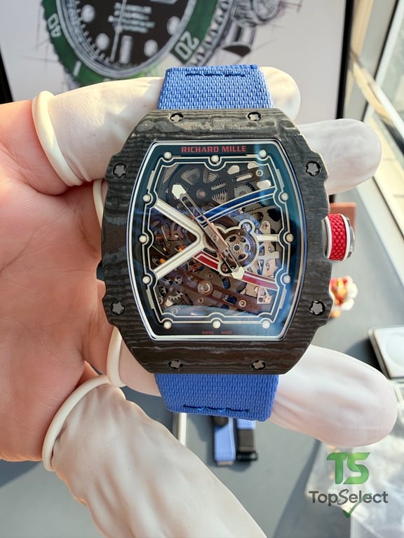 Richard Mille RM 67-02 Blue Carbon - 8