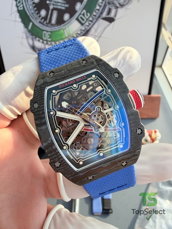 Richard Mille RM 67-02 Blue Carbon - 9