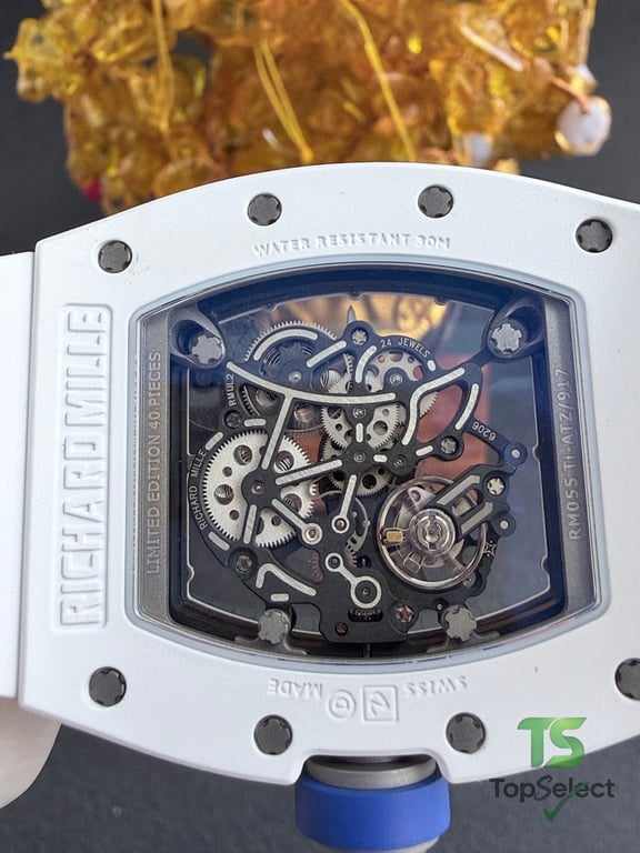 Richard Mille RM 055 White Ceramic - 2