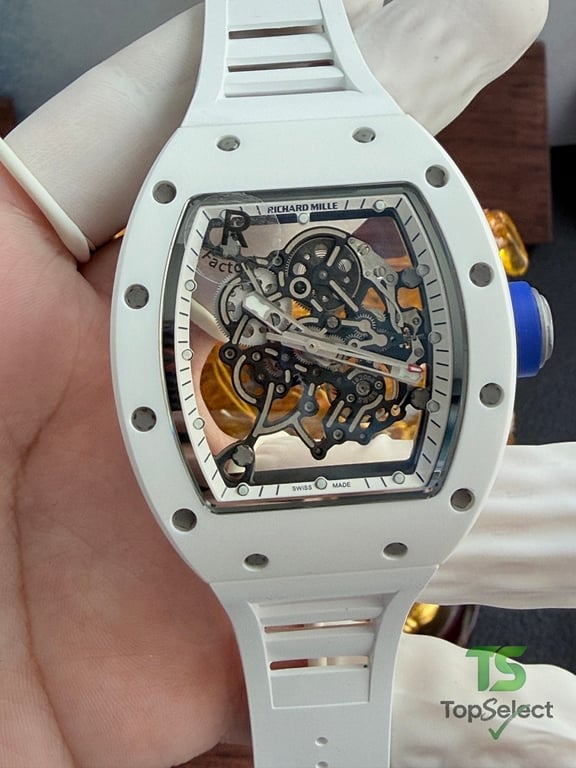 Richard Mille RM 055 White Ceramic - 11