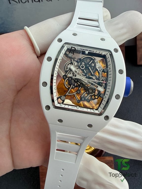 Richard Mille RM 055 White Ceramic - 12