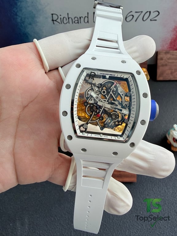 Richard Mille RM 055 White Ceramic - 13