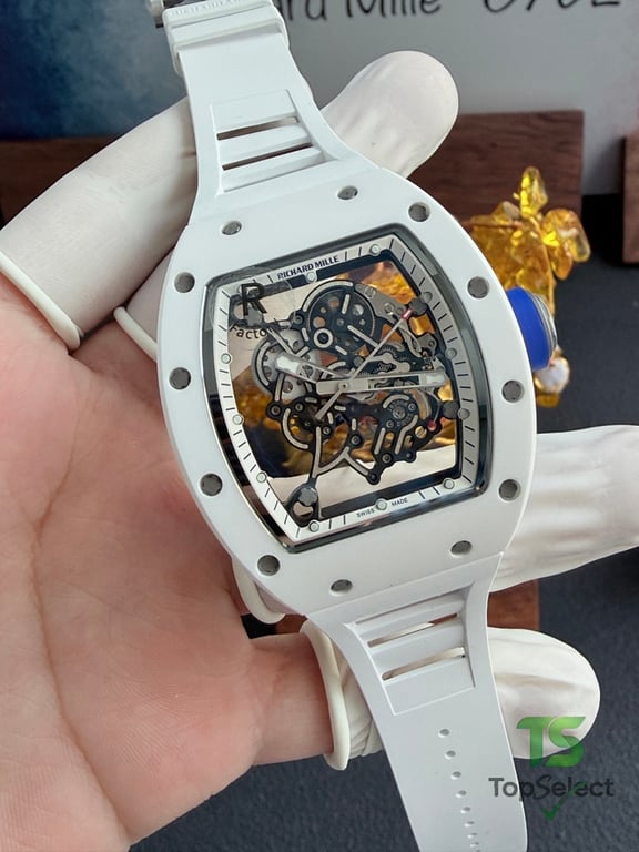 Richard Mille RM 055 White Ceramic - 18