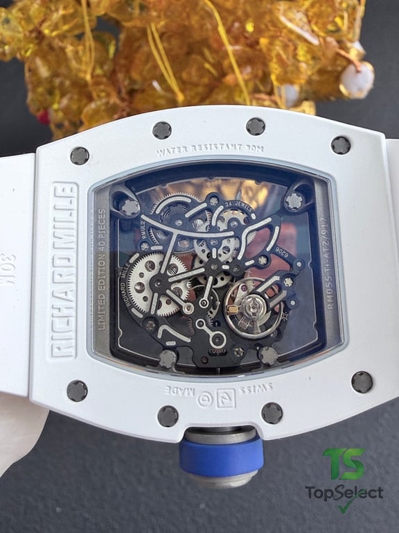 Richard Mille RM 055 White Ceramic - 3