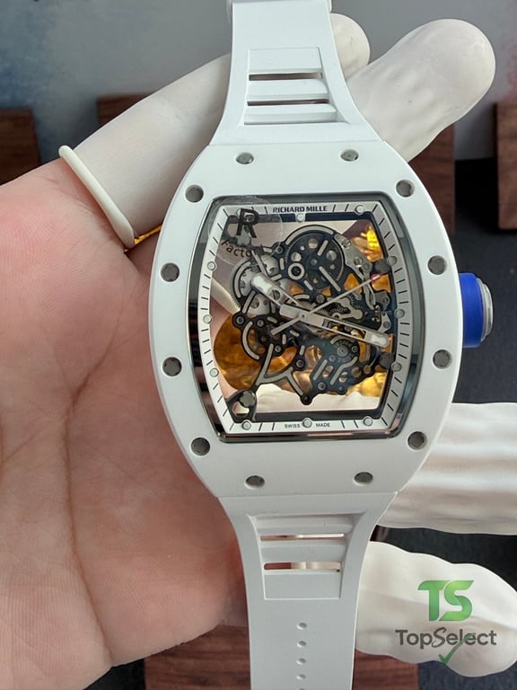 Richard Mille RM 055 White Ceramic - 9