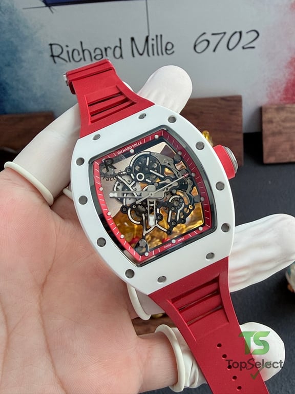 Richard Mille RM 055 Bubba Watson Asia Edition White Red - 18