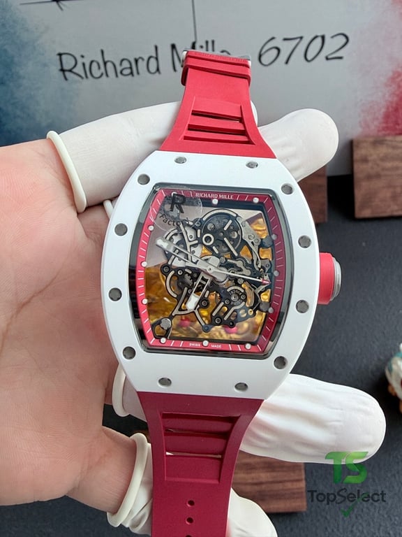 Richard Mille RM 055 Bubba Watson Asia Edition White Red - 20