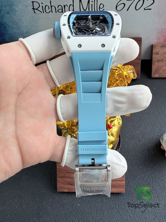 Richard Mille RM 055 Bubba Watson White Blue - 11