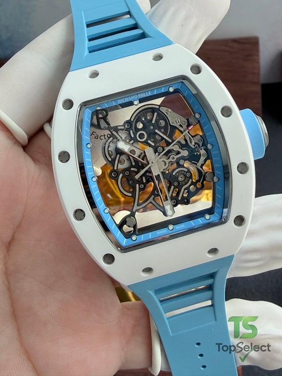 Richard Mille RM 055 Bubba Watson White Blue - 12