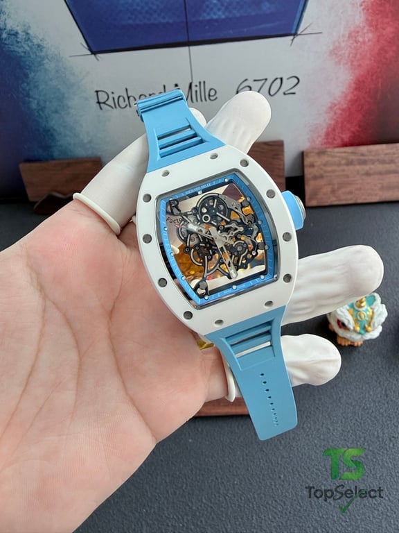 Richard Mille RM 055 Bubba Watson White Blue - 16