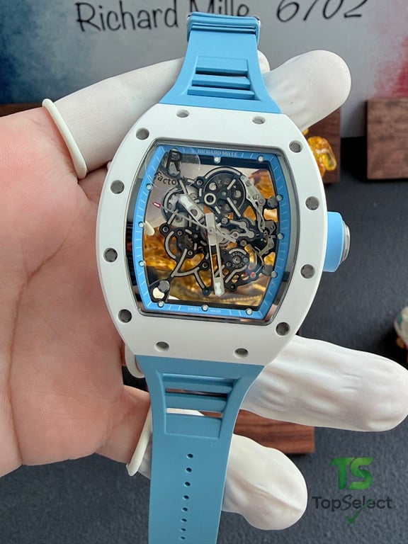 Richard Mille RM 055 Bubba Watson White Blue - 17