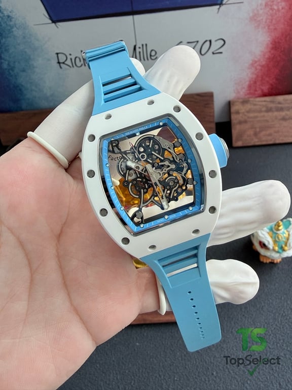 Richard Mille RM 055 Bubba Watson White Blue - 18