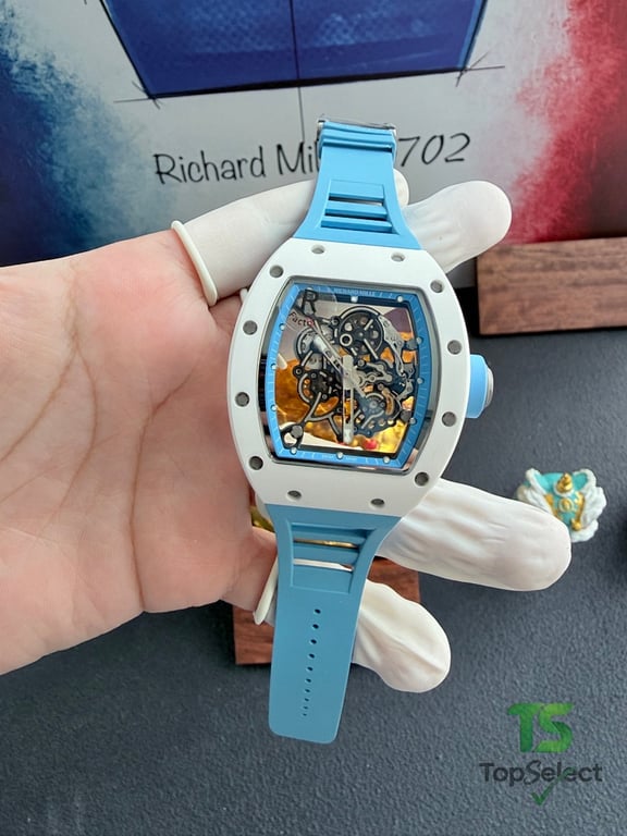 Richard Mille RM 055 Bubba Watson White Blue - 19