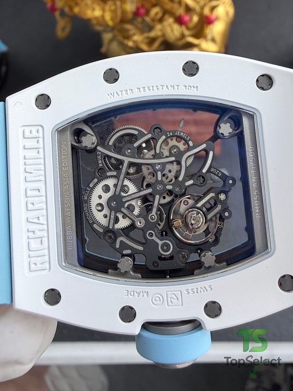 Richard Mille RM 055 Bubba Watson White Blue - 3
