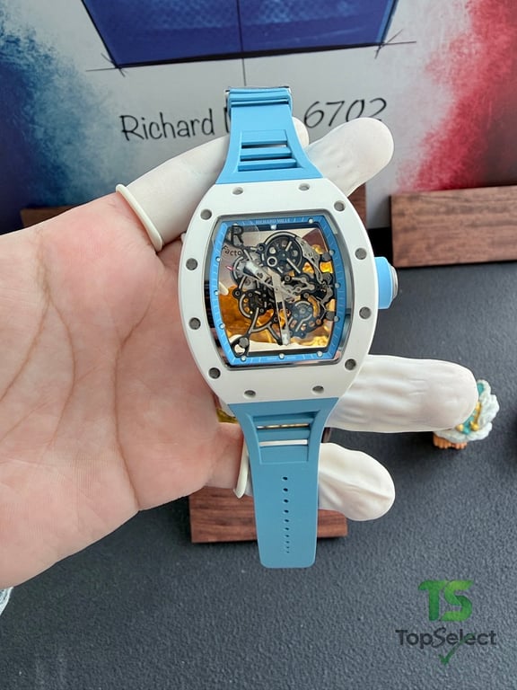 Richard Mille RM 055 Bubba Watson White Blue - 21