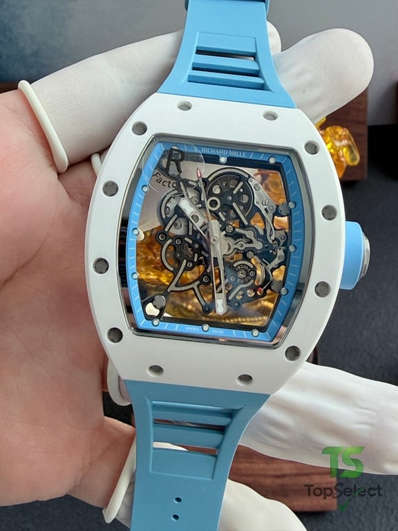 Richard Mille RM 055 Bubba Watson White Blue - 23