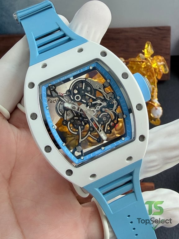 Richard Mille RM 055 Bubba Watson White Blue - 27