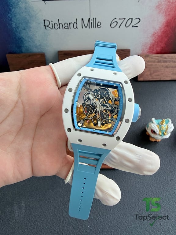 Richard Mille RM 055 Bubba Watson White Blue - 28