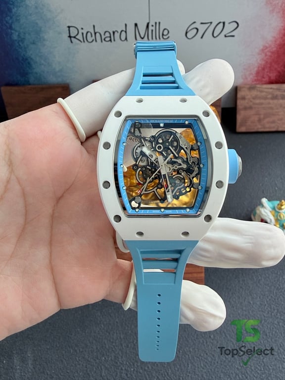 Richard Mille RM 055 Bubba Watson White Blue - 31