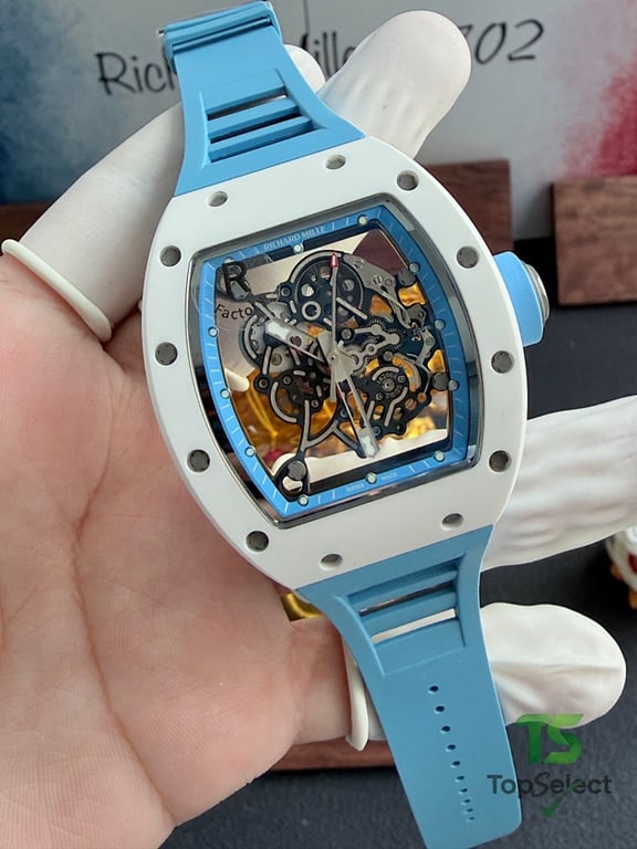 Richard Mille RM 055 Bubba Watson White Blue - 32