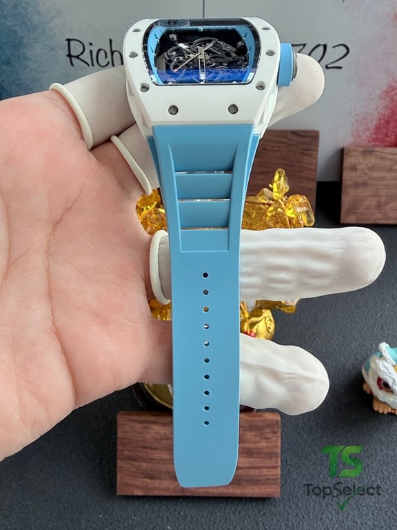Richard Mille RM 055 Bubba Watson White Blue - 9