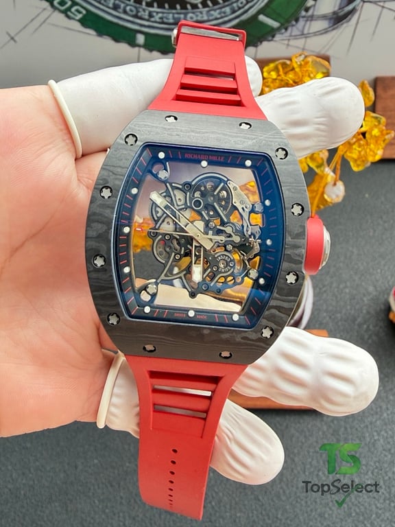 Richard Mille RM055 Carbon Red Strap - 2