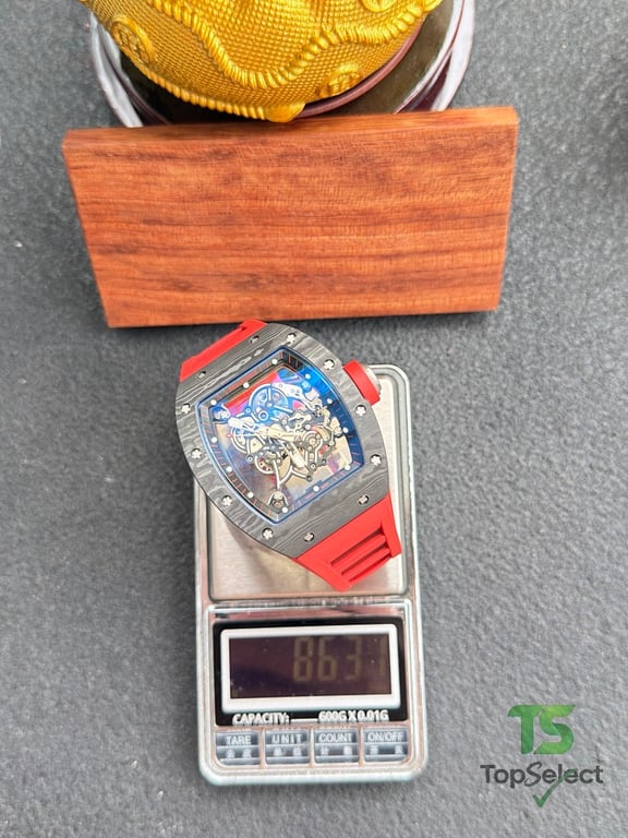 Richard Mille RM055 Carbon Red Strap - 11