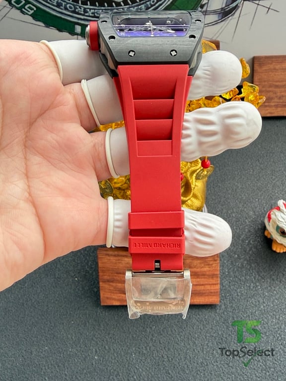 Richard Mille RM055 Carbon Red Strap - 15