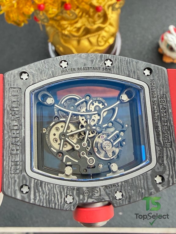 Richard Mille RM055 Carbon Red Strap - 16