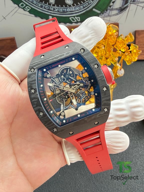 Richard Mille RM055 Carbon Red Strap - 6
