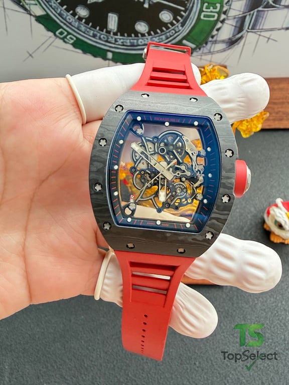 Richard Mille RM055 Carbon Red Strap - 7