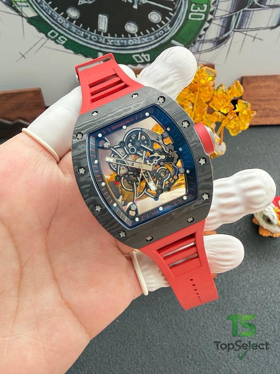 Richard Mille RM055 Carbon Red Strap - 8