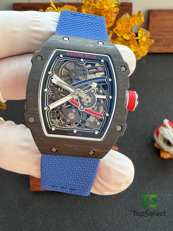 Richard Mille RM 67-02 Blue Strap Carbon Case - 16