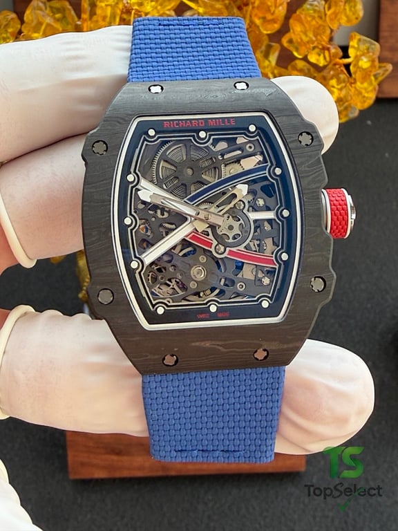 Richard Mille RM 67-02 Blue Strap Carbon Case - 17