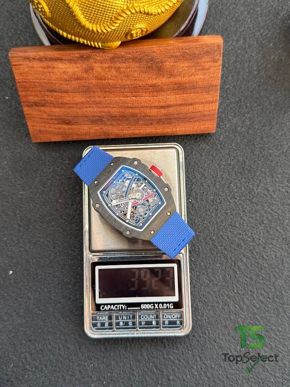 Richard Mille RM 67-02 Blue Strap Carbon Case - 7