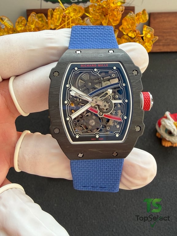 Richard Mille RM 67-02 Blue Strap Carbon Case - 8