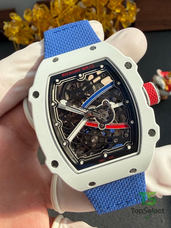 Richard Mille RM 67-02 White Blue - 13