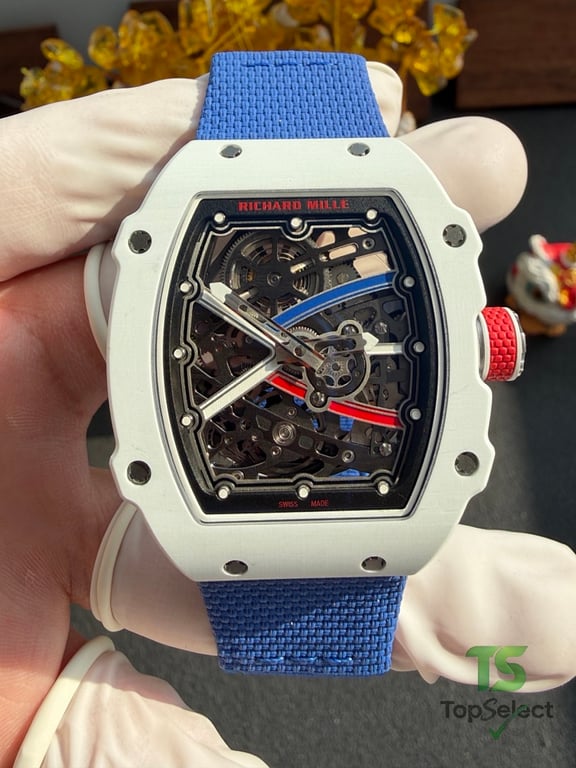 Richard Mille RM 67-02 White Blue - 14