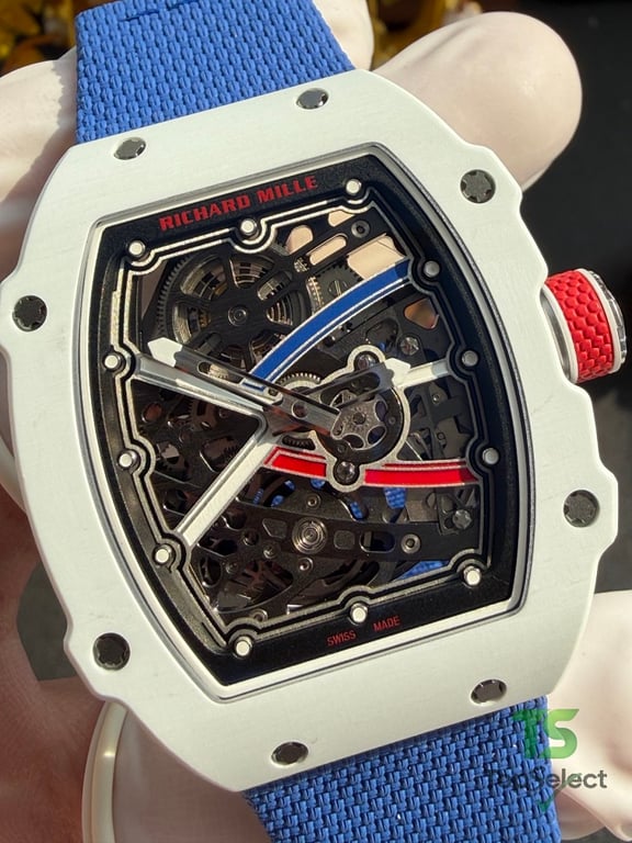 Richard Mille RM 67-02 White Blue - 3