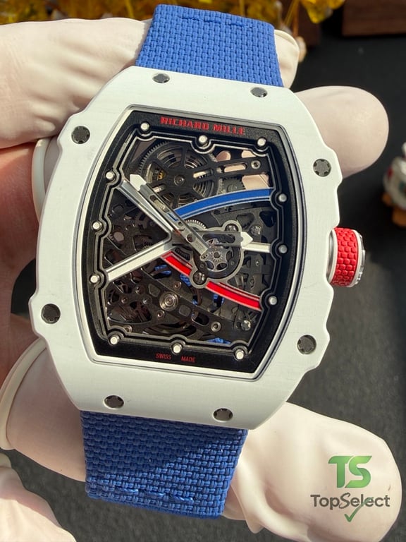 Richard Mille RM 67-02 White Blue - 4