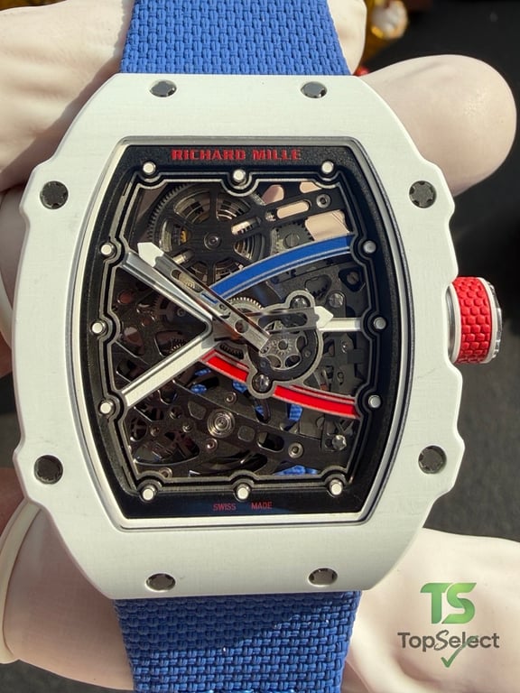 Richard Mille RM 67-02 White Blue - 5